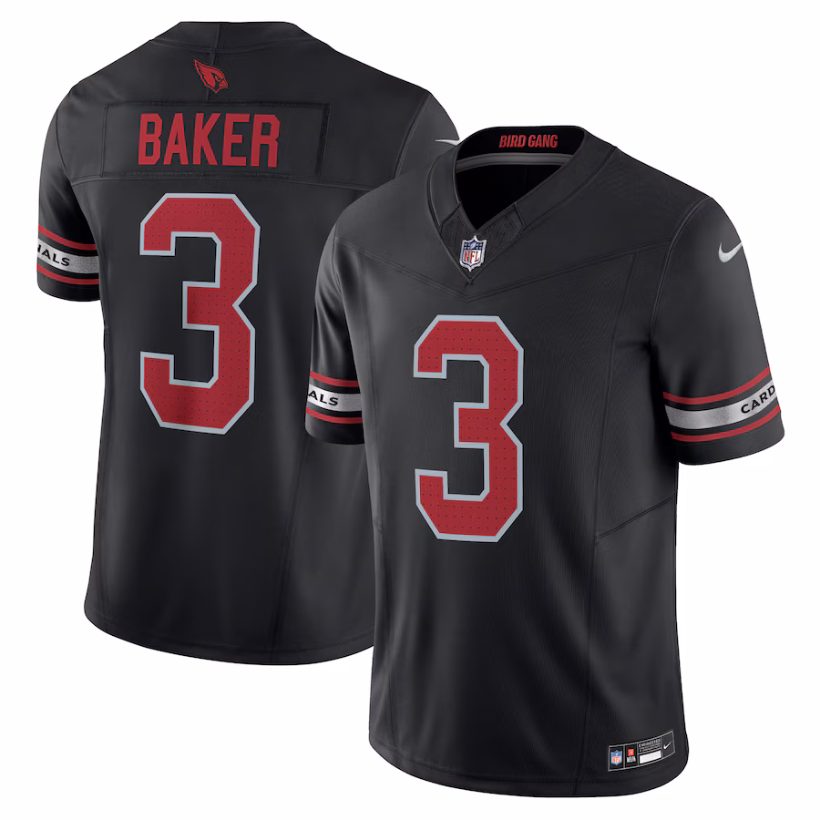 Men's Arizona Cardinals Budda Baker Nike Black Vapor F.U.S.E. Limited Jersey - Ujersey