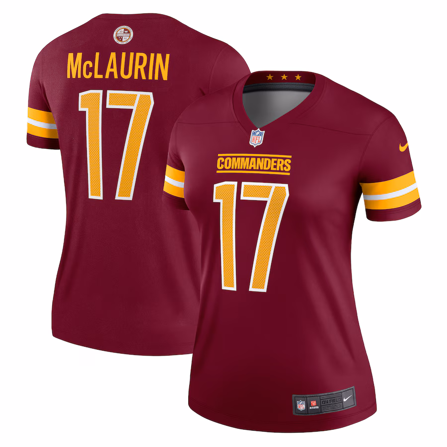 Women's Washington Commanders Terry McLaurin Nike Burgundy Legend Jersey - Ujersey