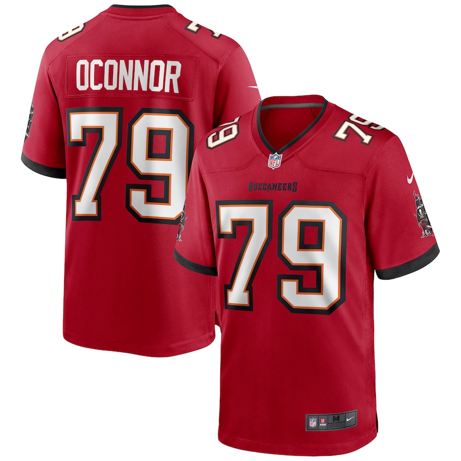 Men's Tampa Bay Buccaneers Patrick O'Connor Nike Red Game Jersey - Ujersey