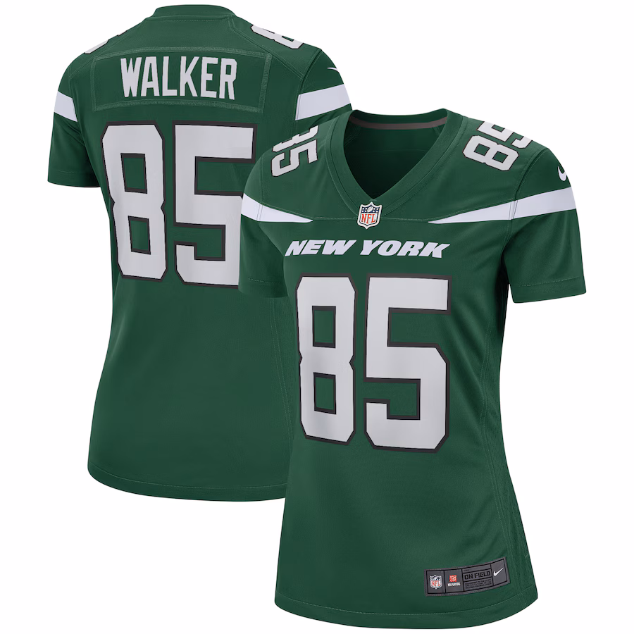 Women's New York Jets Wesley Walker Nike Green Game Retired Player Jersey - Ujersey
