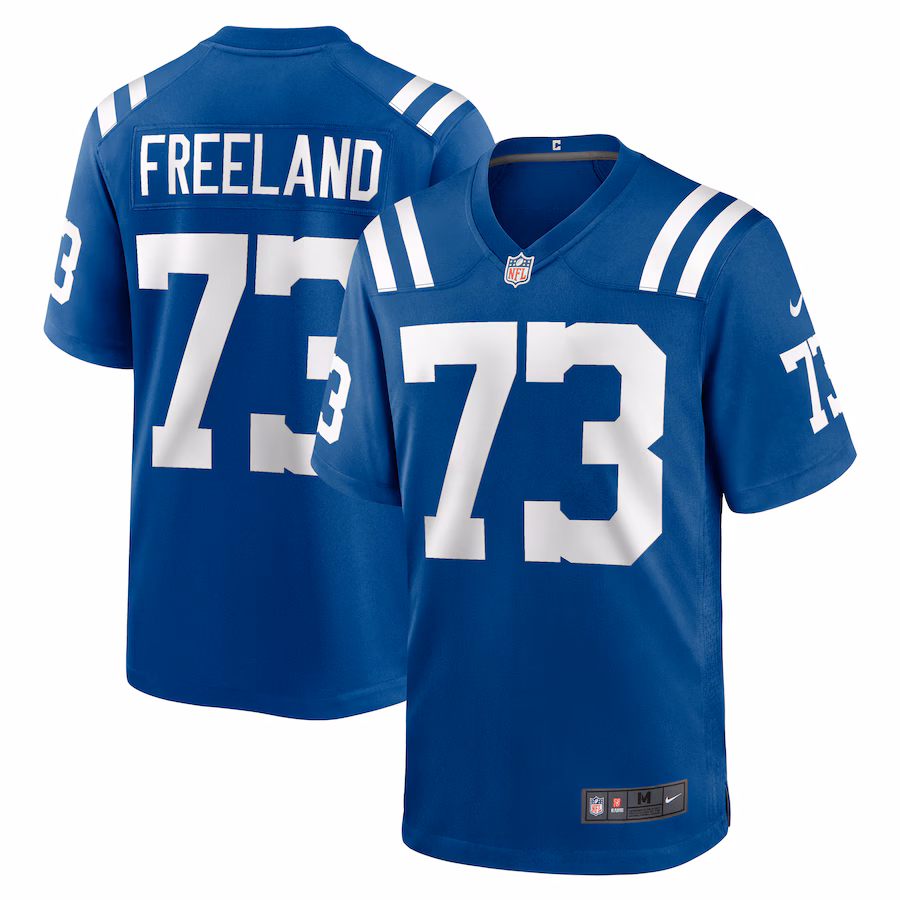 Men's Indianapolis Colts Blake Freeland Nike  Royal Team Game Jersey - Ujersey