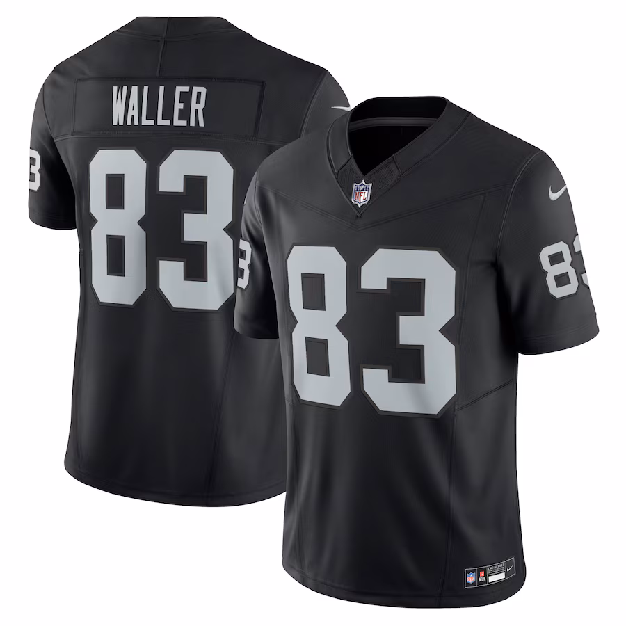 Men's Las Vegas Raiders Darren Waller Nike Black Vapor F.U.S.E. Limited Jersey - Ujersey