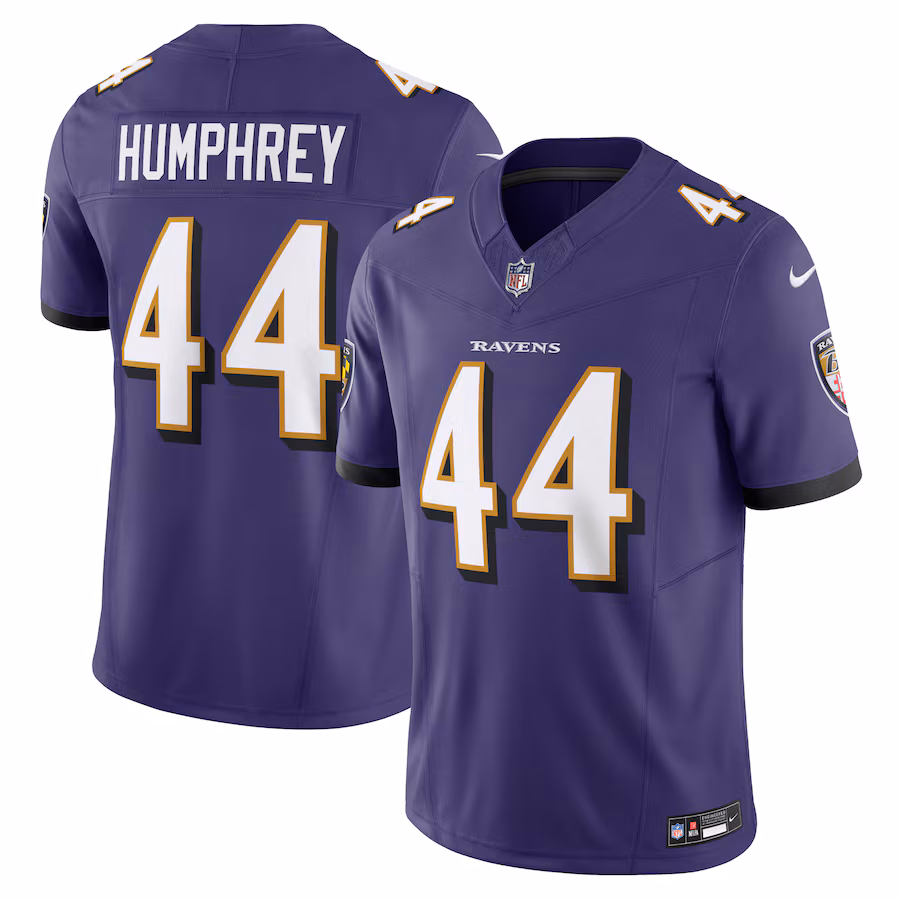 Men's Baltimore Ravens Marlon Humphrey Nike Purple Vapor F.U.S.E. Limited Jersey - Ujersey