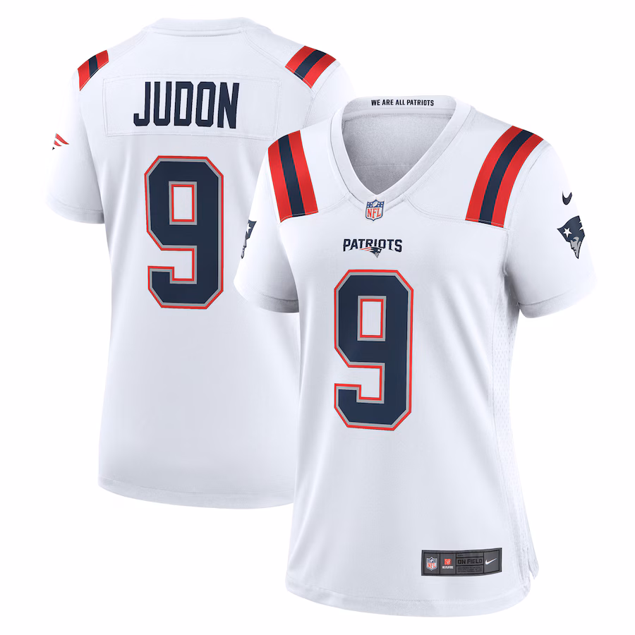 Women's New England Patriots Matthew Judon Nike White  Game Jersey - Ujersey