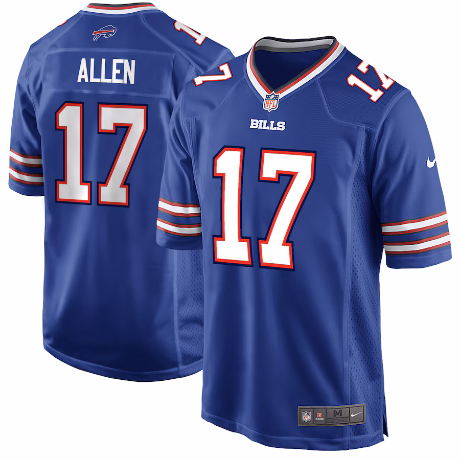 Youth Buffalo Bills Josh Allen Nike Royal Game Jersey - Ujersey