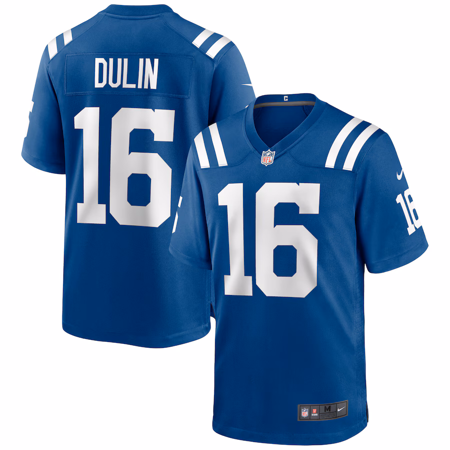 Men's Indianapolis Colts Ashton Dulin Nike Royal Game Jersey - Ujersey