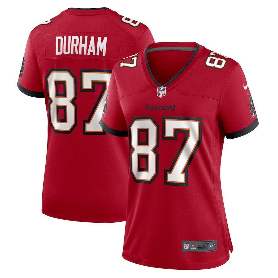Women's Tampa Bay Buccaneers Payne Durham Nike  Red  Game Jersey - Ujersey