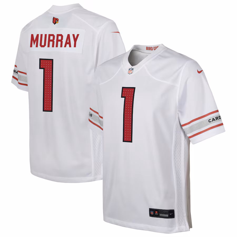 Youth Arizona Cardinals Kyler Murray Nike White Game Jersey - Ujersey