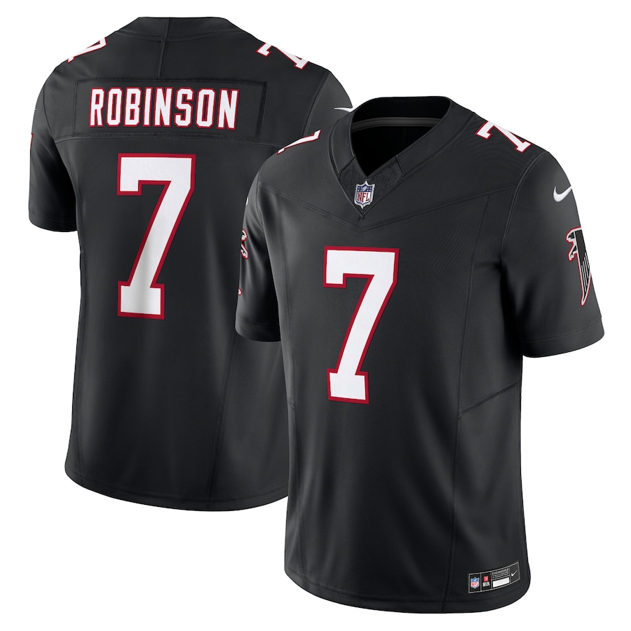 Men's Atlanta Falcons Bijan Robinson Nike Black Alternate Vapor F.U.S.E. Limited Jersey - Ujersey