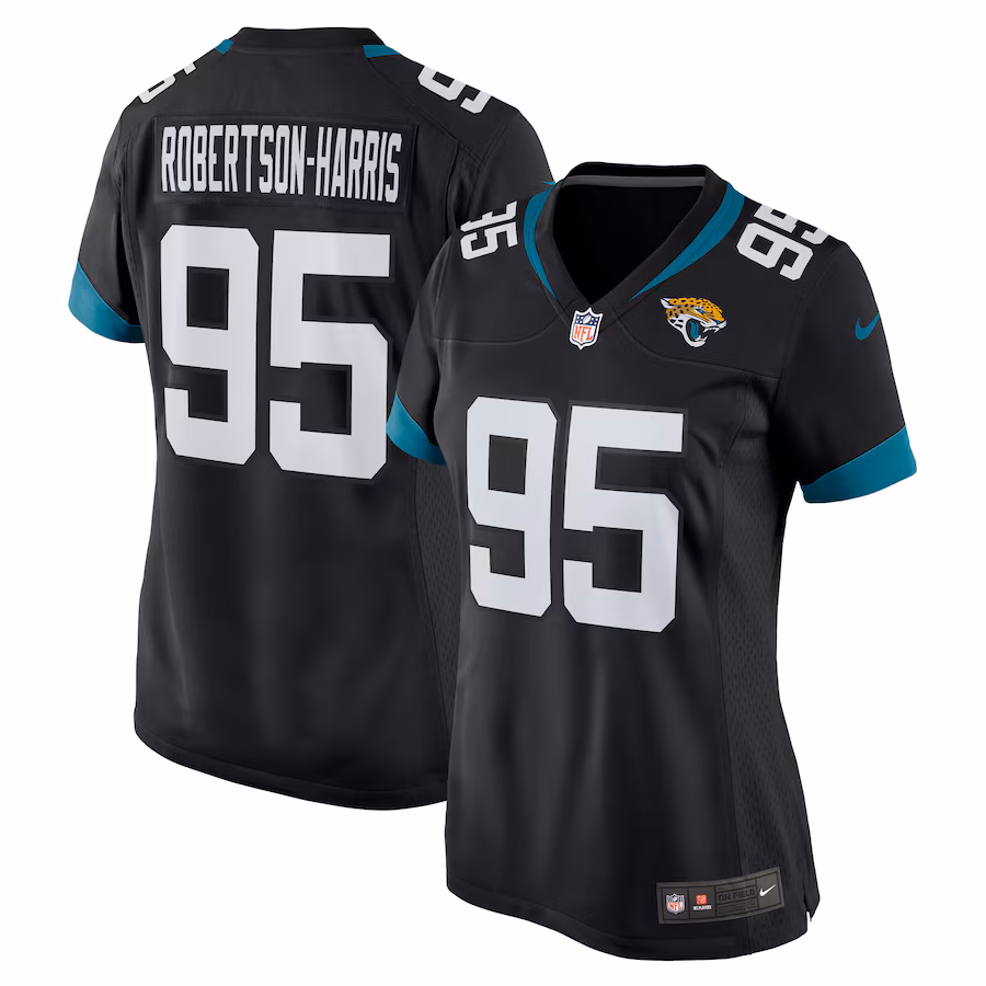 Women's Jacksonville Jaguars Roy Robertson-Harris Nike Black Game Jersey - Ujersey