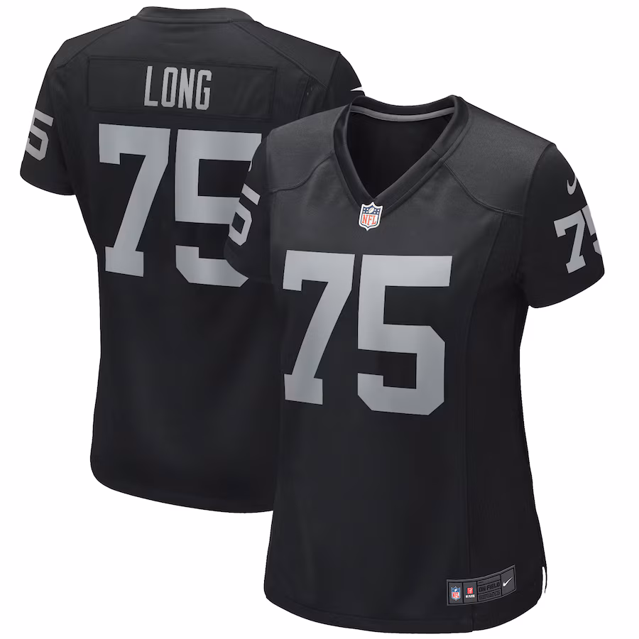 Women's Las Vegas Raiders Howie Long Nike Black Game Retired Player Jersey - Ujersey