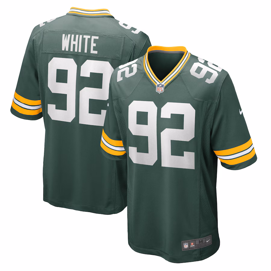 Men's Green Bay Packers Reggie White Nike Green Retired Player Game Jersey - Ujersey