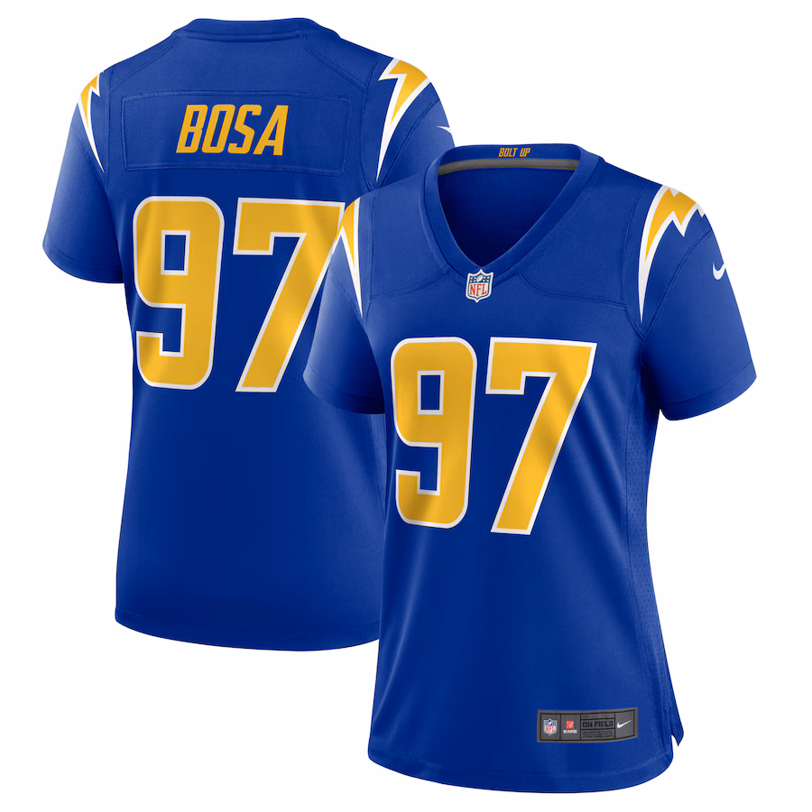 Women's Los Angeles Chargers Joey Bosa Nike Royal 2nd Alternate Game Jersey - Ujersey
