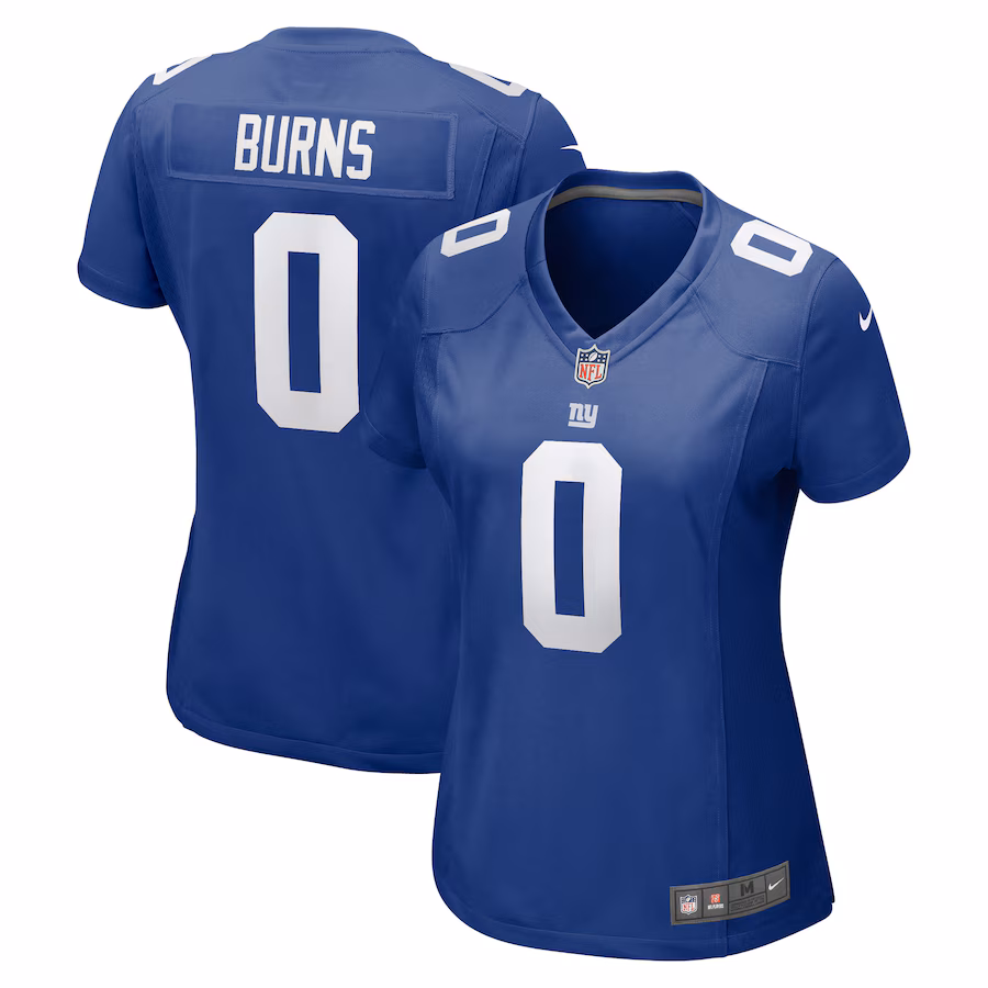 Women's New York Giants Brian Burns Nike Royal Game Player Jersey - Ujersey