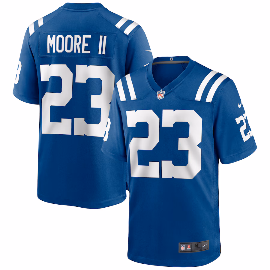 Men's Indianapolis Colts Kenny Moore II Nike Royal Game Jersey - Ujersey