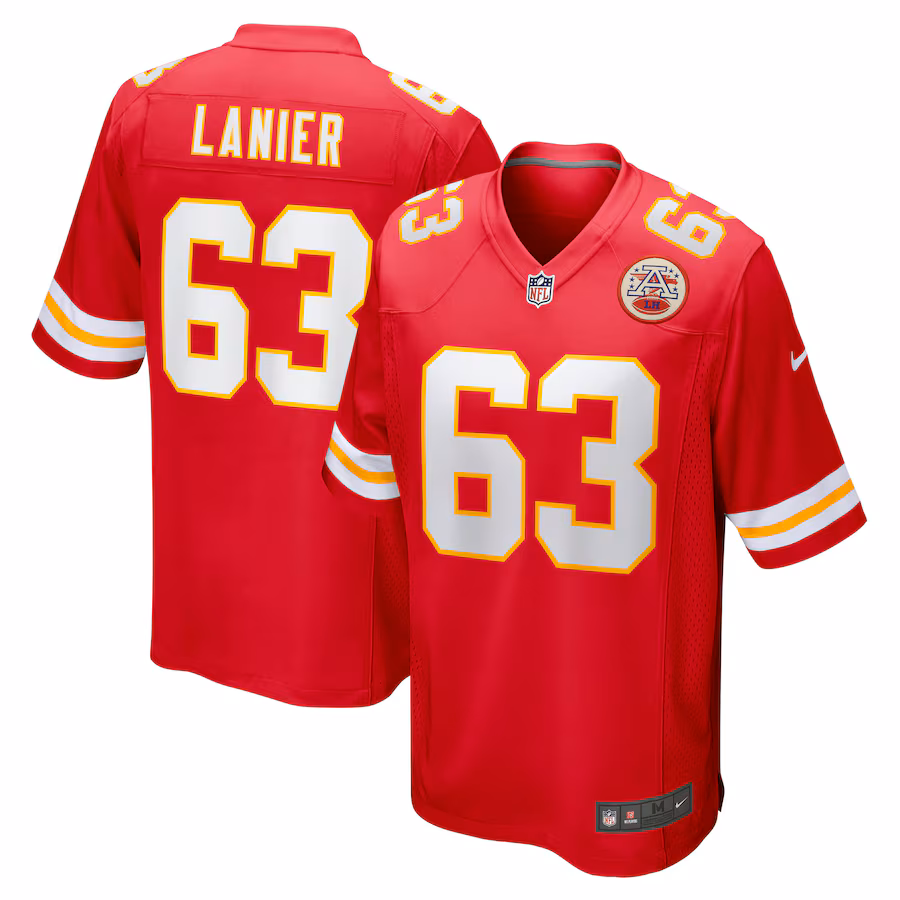 Men's Kansas City Chiefs Willie Lanier Nike Red Retired Player Jersey - Ujersey