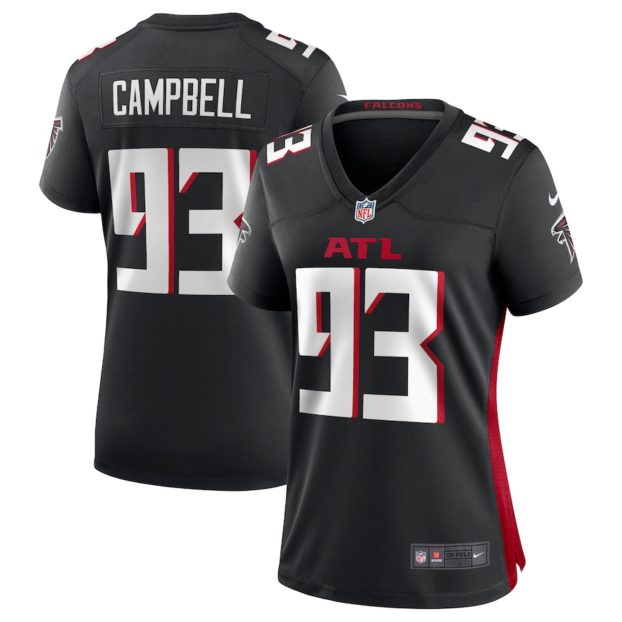 Women's Atlanta Falcons Calais Campbell Nike Red Game Player Jersey - Ujersey