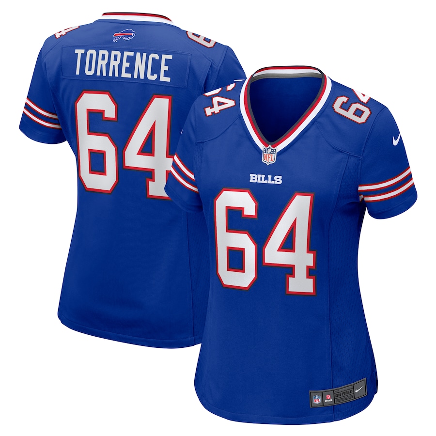 Women's Buffalo Bills O'Cyrus Torrence Nike Royal Home Game Jersey - Ujersey