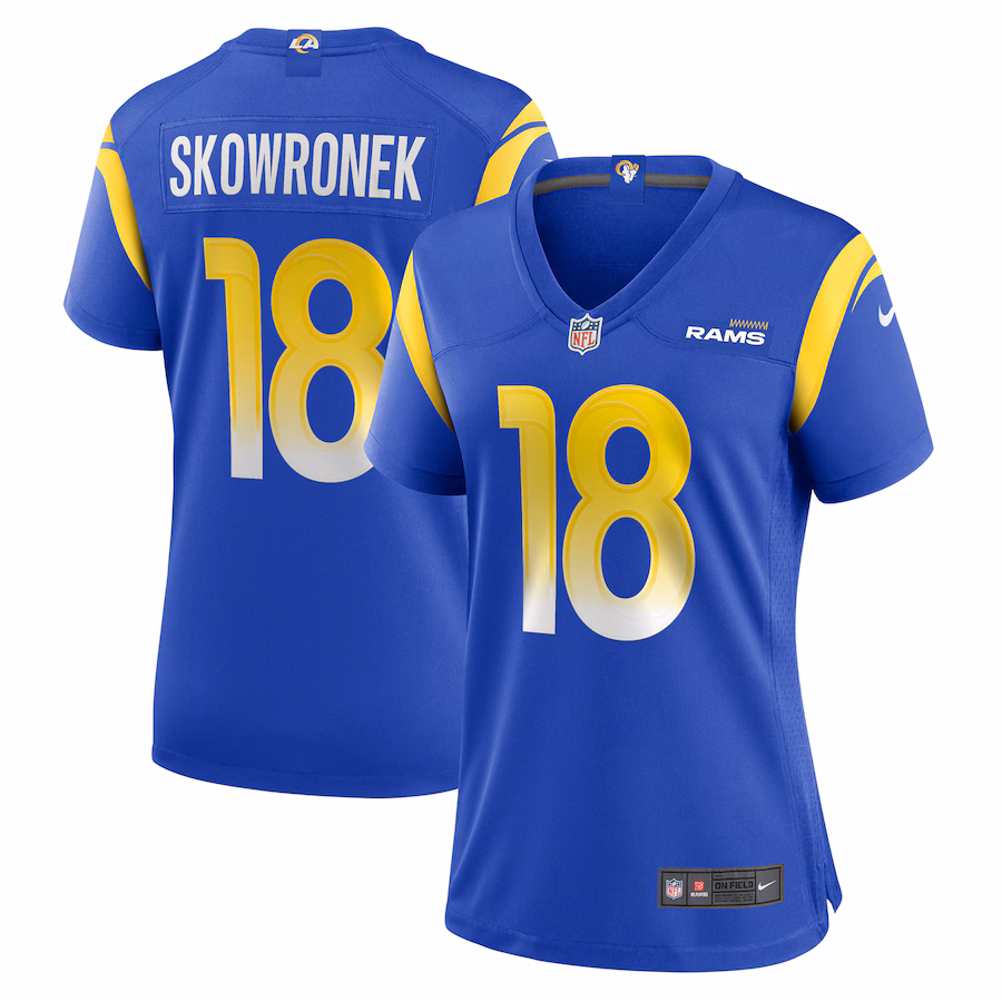 Women's Los Angeles Rams Ben Skowronek Nike Royal Game Jersey - Ujersey