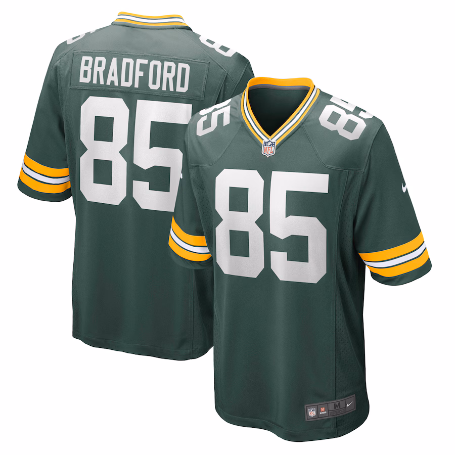 Men's Green Bay Packers Corey Bradford Nike Green Retired Player Jersey - Ujersey