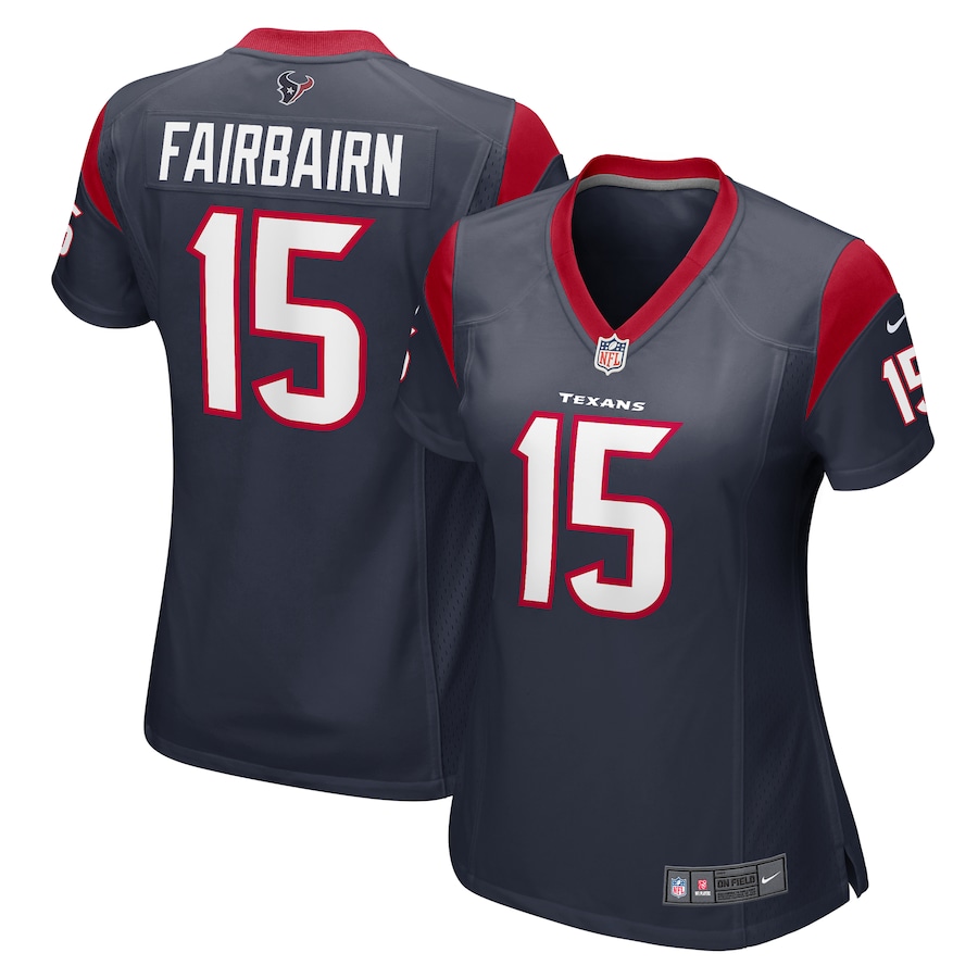 Women's Houston Texans Ka'imi Fairbairn Nike  Navy Team Game Jersey - Ujersey