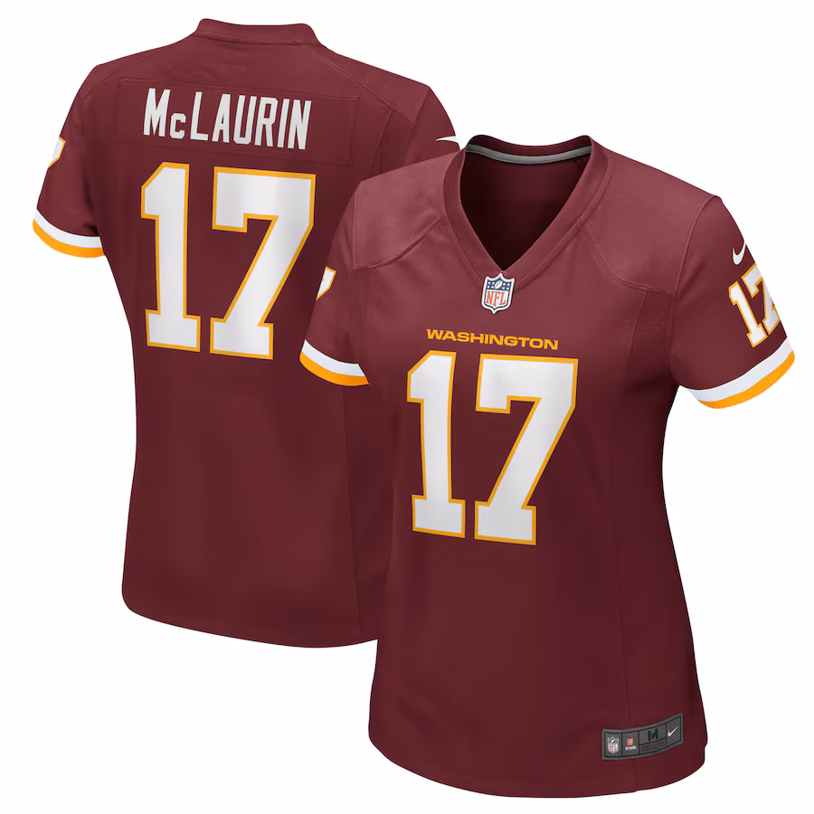 Women's Washington Football Team Terry McLaurin Nike Burgundy Player Game Jersey - Ujersey