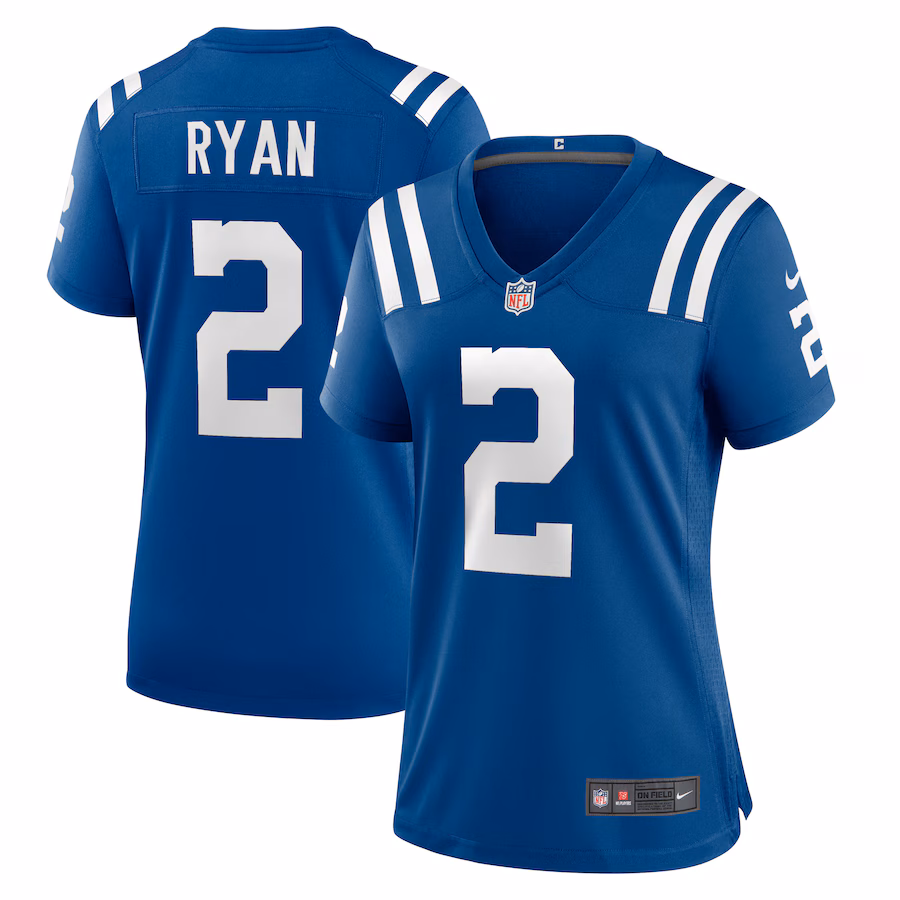 Women's Indianapolis Colts Matt Ryan Nike Royal Player Jersey - Ujersey