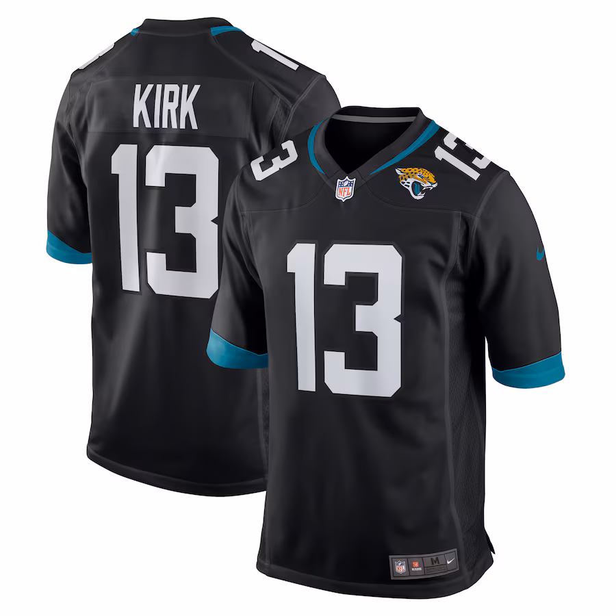 Men's Jacksonville Jaguars Christian Kirk Nike Black Alternate Game Jersey - Ujersey