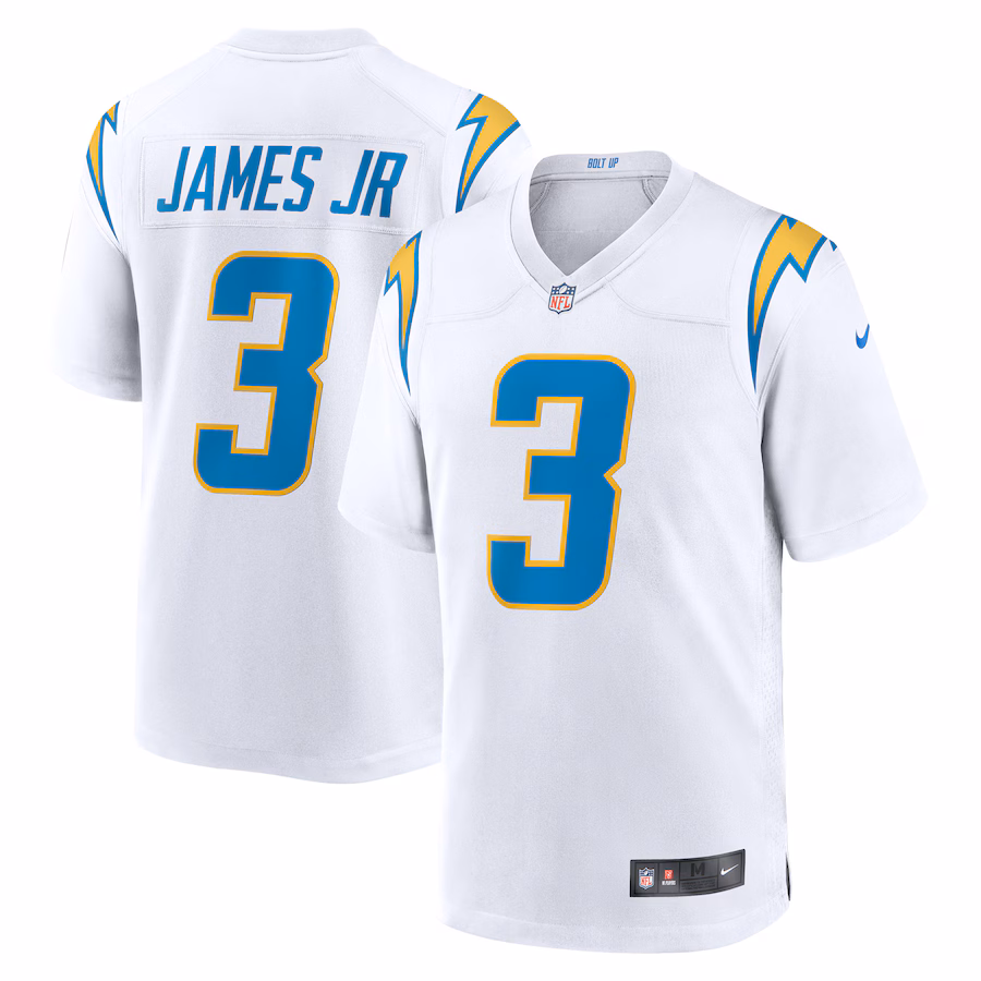 Men's Los Angeles Chargers Derwin James Jr. Nike White Game Jersey - Ujersey