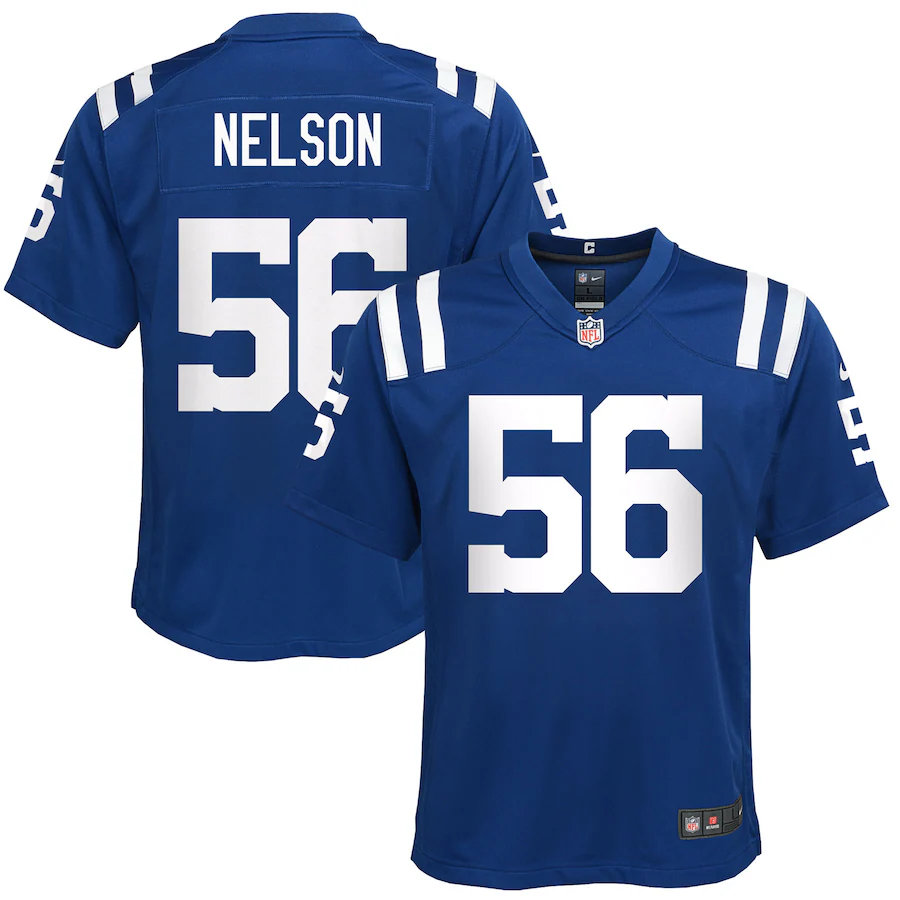Youth Indianapolis Colts Quenton Nelson Nike Royal Game Jersey - Ujersey
