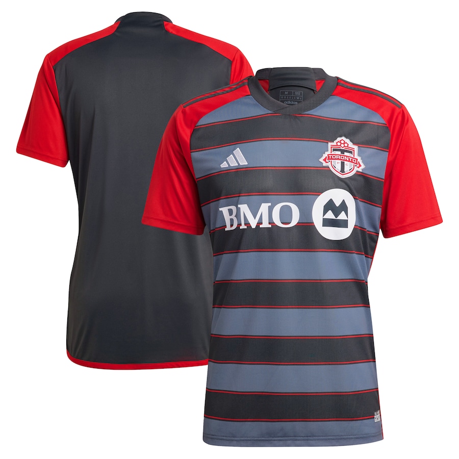 Men's Toronto FC adidas Gray 2023 Club Kit Replica Jersey - Ujersey