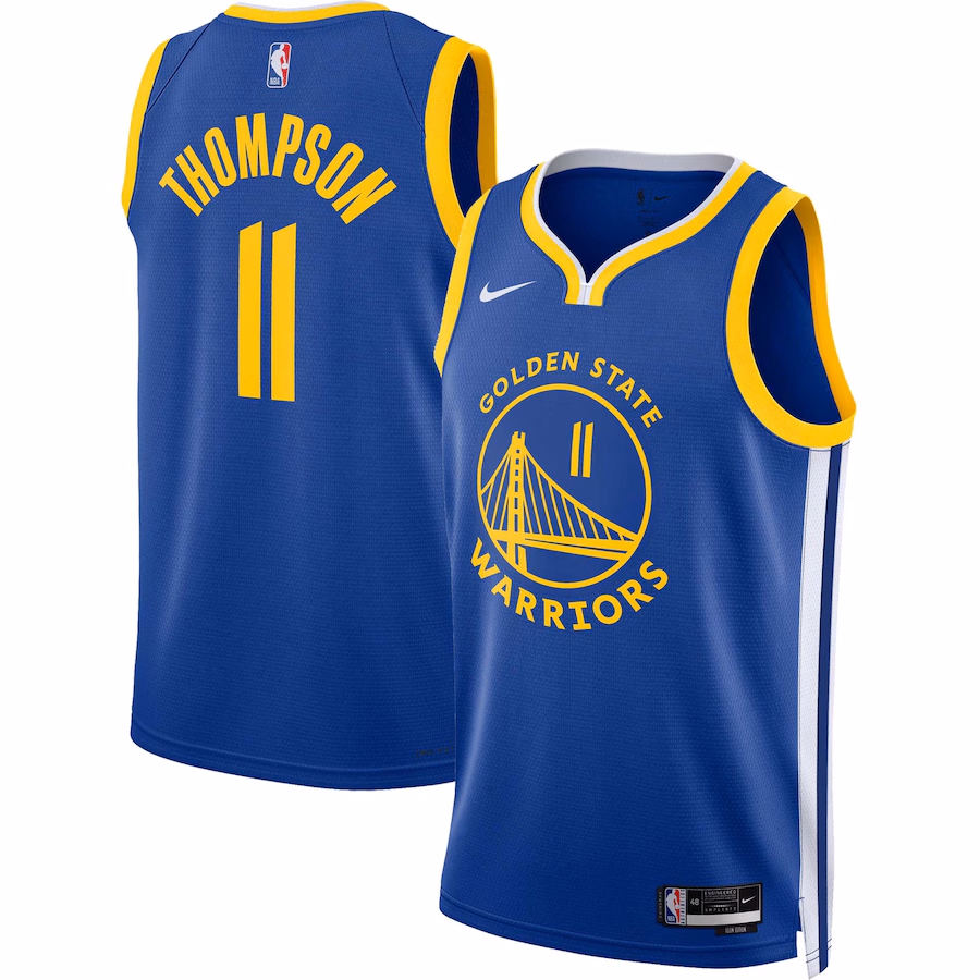 Unisex Golden State Warriors Klay Thompson Nike Royal Swingman Jersey - Icon Edition - Ujersey