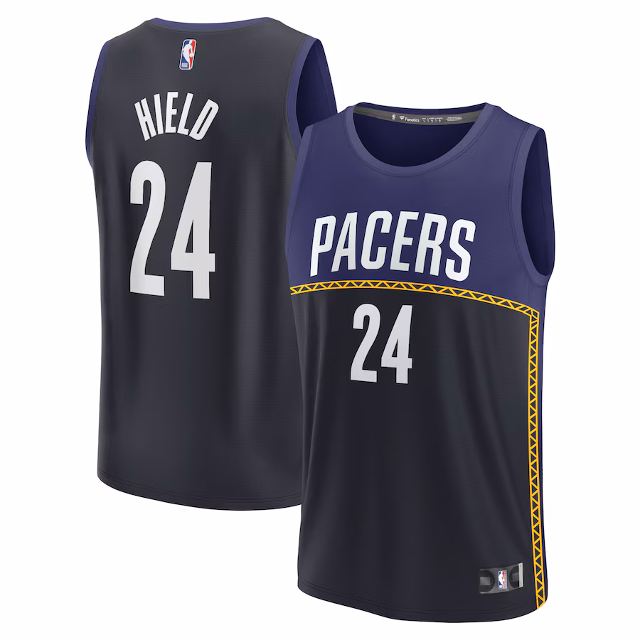 Men's Indiana Pacers Buddy Hield Fanatics Blue Fastbreak Jersey - City Edition - Ujersey