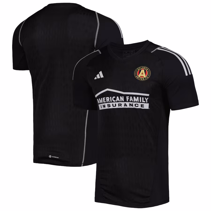 Men's Atlanta United FC adidas Black 2023 Replica Goalkeeper Jersey - Ujersey