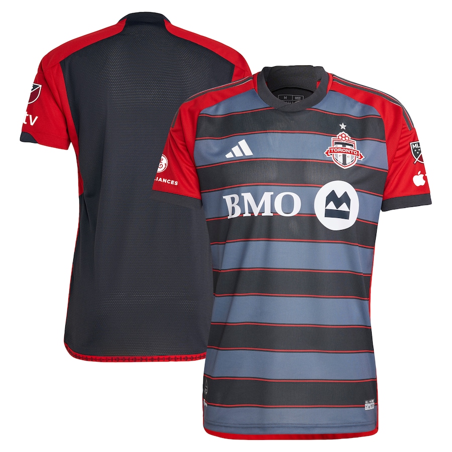 Men's Toronto FC adidas Gray 2023 Club Kit Authentic Jersey - Ujersey