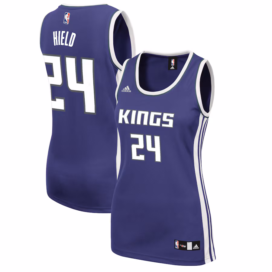 Women's Sacramento Kings Buddy Hield adidas Purple Road Replica Jersey - Ujersey