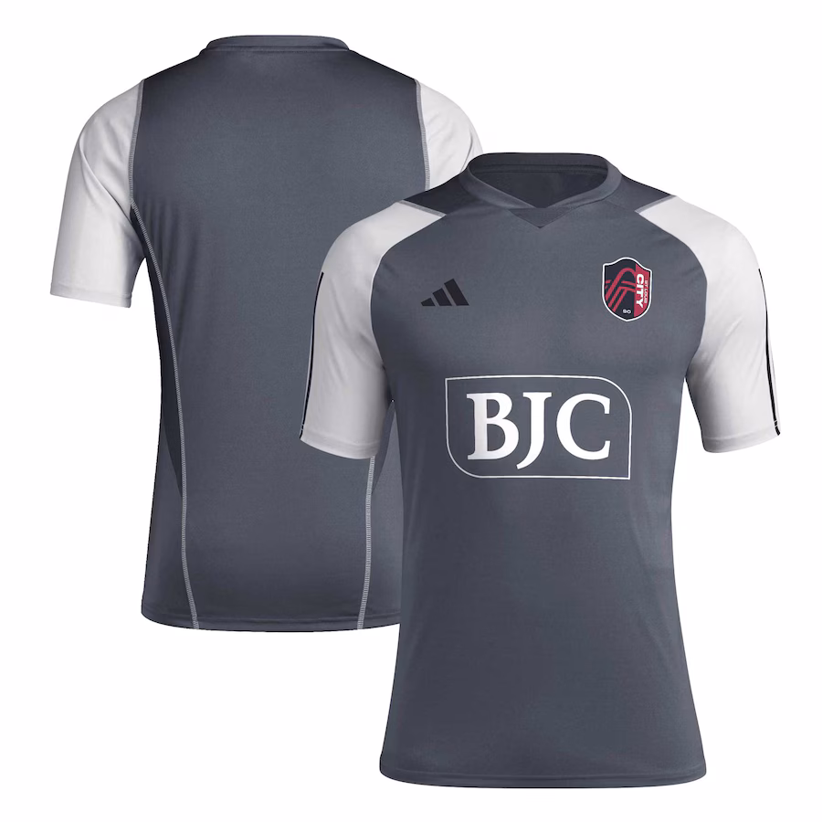 Men's St. Louis City SC adidas Gray 2024 AEROREADY Training Jersey - Ujersey