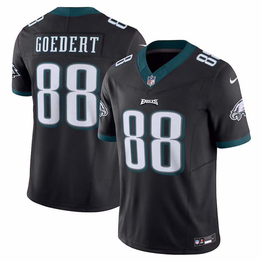 Men's Philadelphia Eagles Dallas Goedert Nike Black Vapor F.U.S.E. Limited Jersey - Ujersey