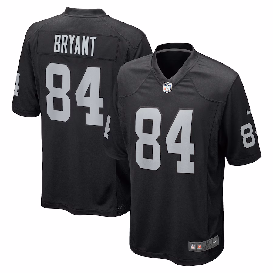 Men's Las Vegas Raiders Harrison Bryant Nike  Black Team Game Jersey - Ujersey
