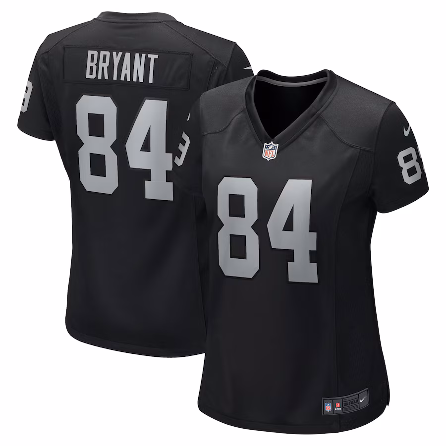 Women's Las Vegas Raiders Harrison Bryant Nike  Black Team Game Jersey - Ujersey