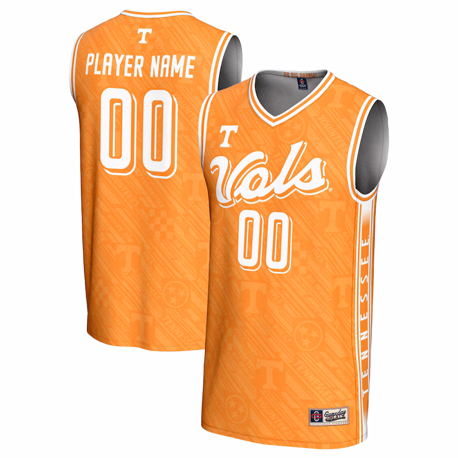 Tennessee Volunteers GameDay Greats Youth NIL Pick-A-Player Men's Basketball Highlight Print Lightweight Jersey - Tennessee Orange - Ujersey