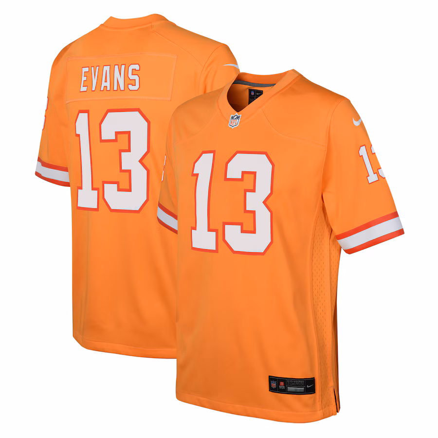 Youth Tampa Bay Buccaneers Mike Evans Nike Orange Game Jersey - Ujersey