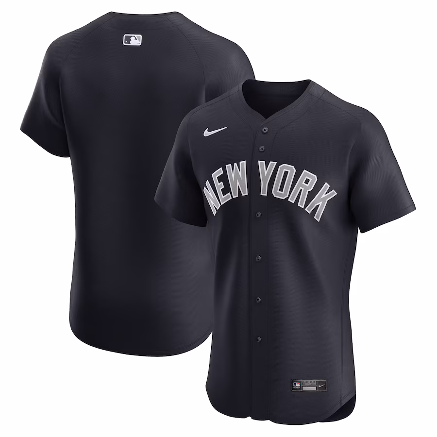 Men's New York Yankees Nike Navy Elite Jersey - Ujersey