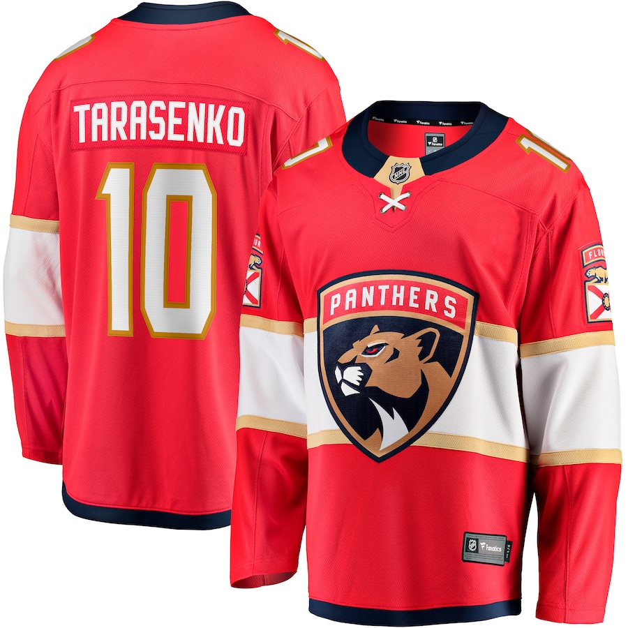 Men's Florida Panthers Vladimir Tarasenko Fanatics Red Home Breakaway Jersey - Ujersey