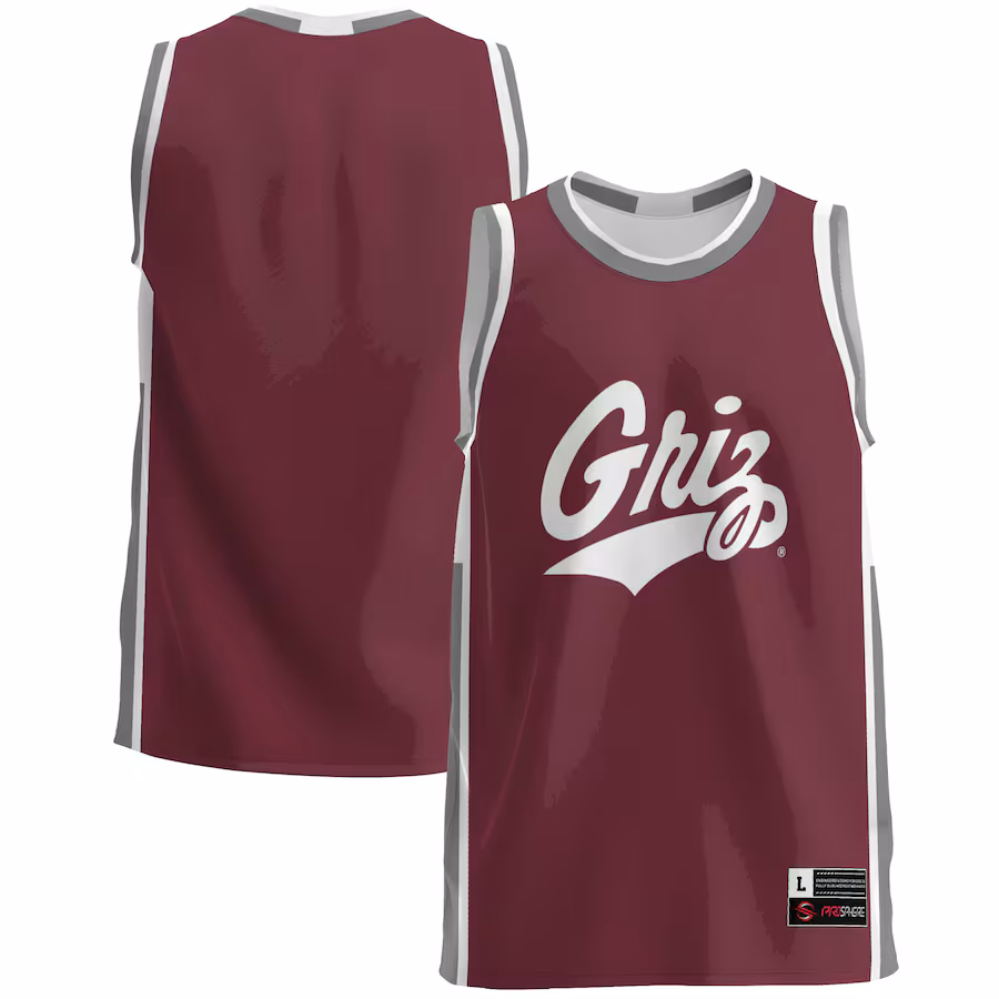 Men's GameDay Greats  Maroon Montana Grizzlies  Lightweight Basketball Jersey - Ujersey
