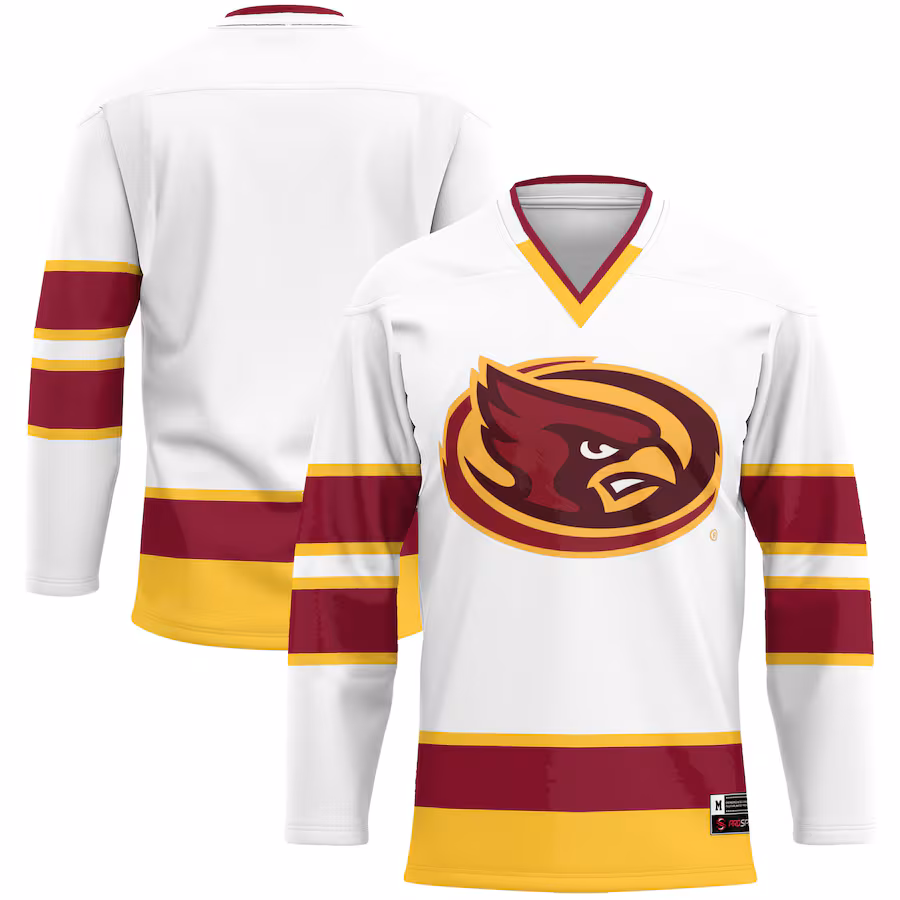 Men's GameDay Greats Cardinal Iowa State Cyclones Hockey Jersey - Ujersey