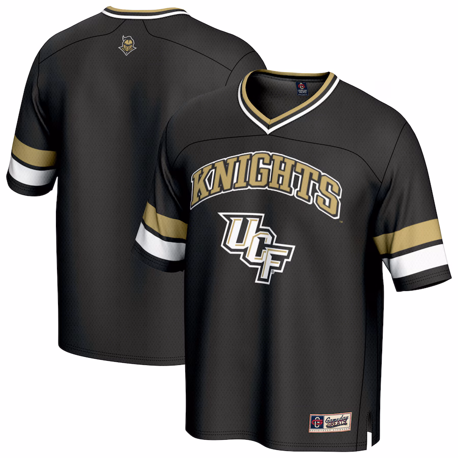 Unisex GameDay Greats Black UCF Knights Spirit Football Jersey - Ujersey