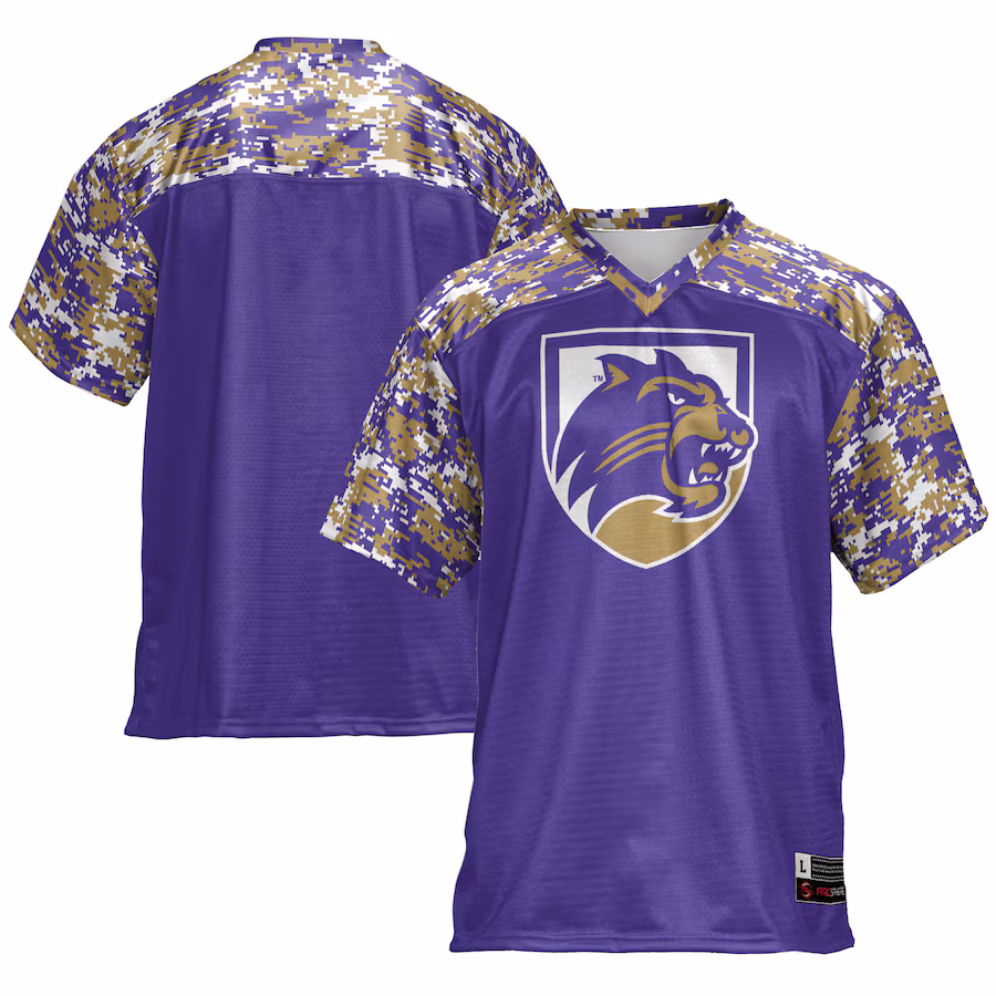 Men's GameDay Greats Purple Western Carolina Catamounts Football Jersey - Ujersey