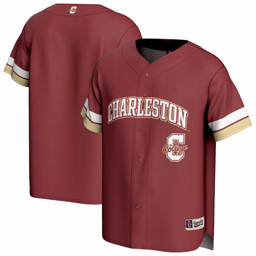 Youth GameDay Greats Maroon Charleston Cougars Spirit Baseball Jersey - Ujersey