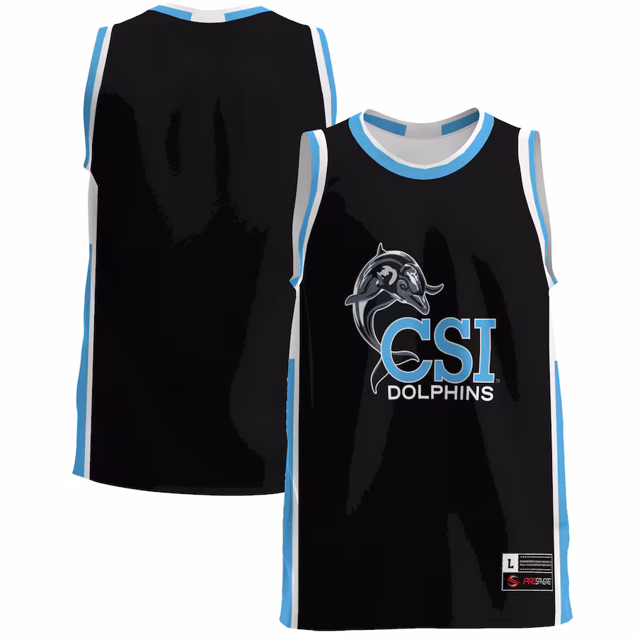 Men's GameDay Greats  Light Blue CUNY College of Staten Island  Lightweight Basketball Jersey - Ujersey